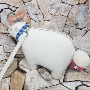 #bagsavenue Other artic friends polar bear white blue crossbody Kate Spade